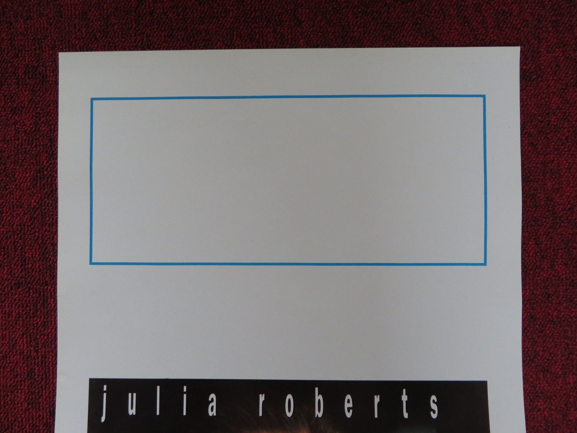 SLEEPING WITH THE ENEMY ITALIAN LOCANDINA POSTER JULIA ROBERTS P. BERGIN 1991 Rendezvous Cinema Movie posters