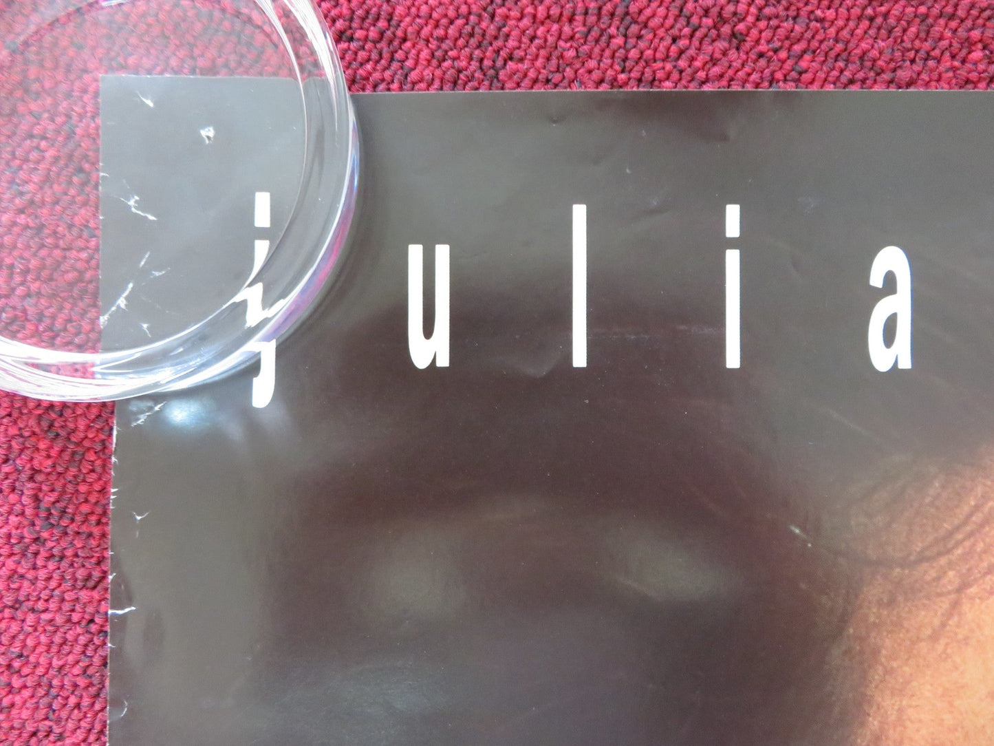 SLEEPING WITH THE ENEMY VHS VIDEO POSTER JULIA ROBERTS PATRICK BERGIN 1991 Rendezvous Cinema Movie posters