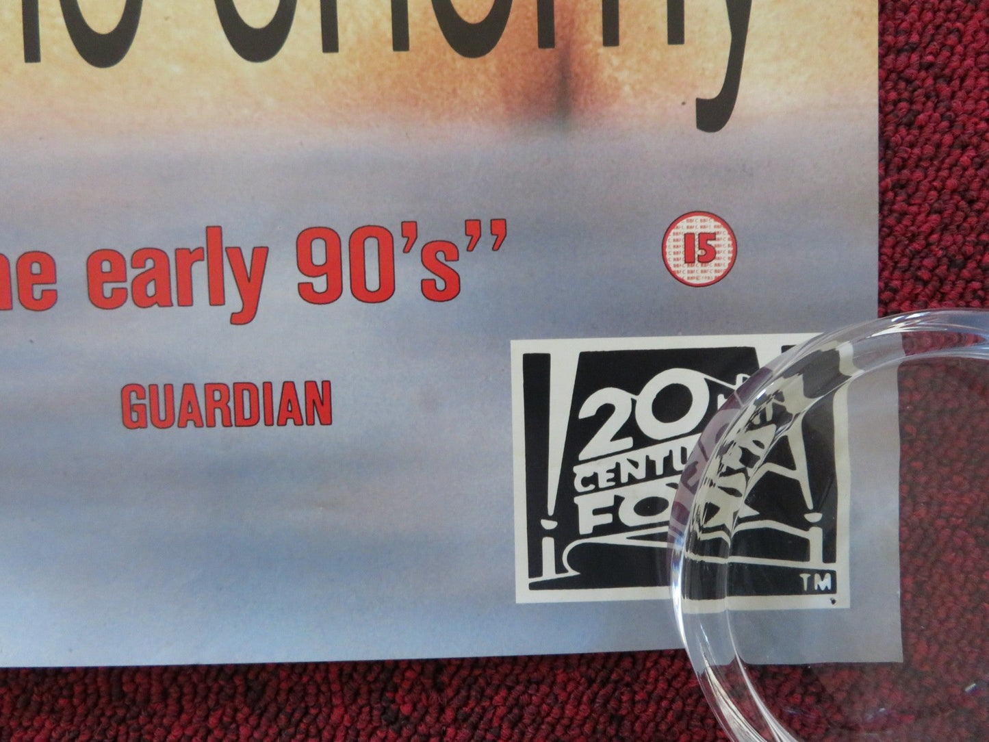 SLEEPING WITH THE ENEMY VHS VIDEO POSTER JULIA ROBERTS PATRICK BERGIN 1991 Rendezvous Cinema Movie posters