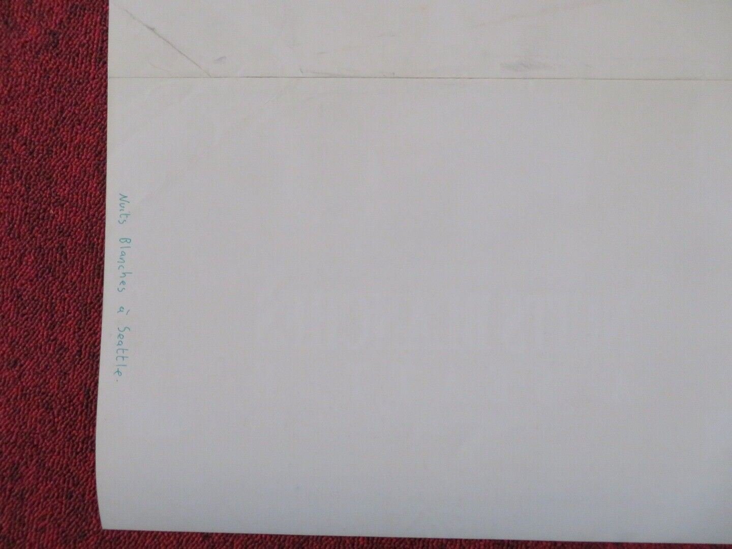 SLEEPLESS IN SEATTLE FRENCH (15"x 21") POSTER MEG RYAN TOM HANKS 1993 Movie posters