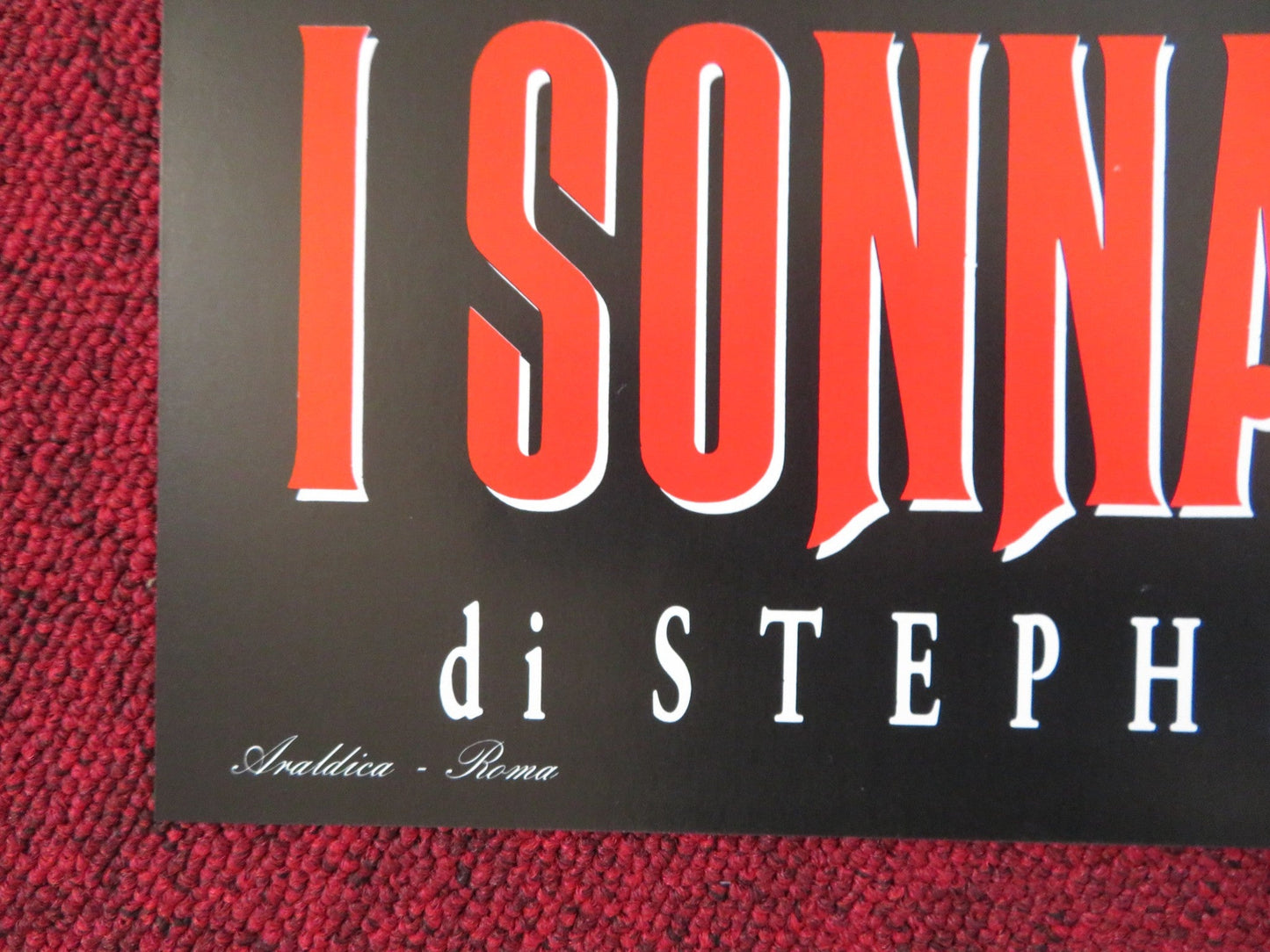 SLEEPWALKERS - B ITALIAN FOTOBUSTA POSTER STEPHEN KING BRIAN KRAUSE 1992 Rendezvous Cinema Movie posters