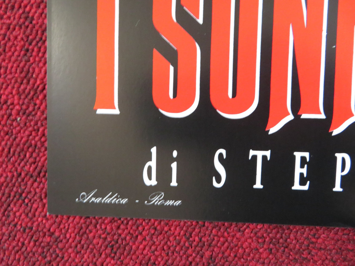 SLEEPWALKERS - E ITALIAN FOTOBUSTA POSTER STEPHEN KING BRIAN KRAUSE 1992 Rendezvous Cinema Movie posters