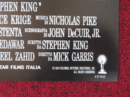 SLEEPWALKERS - F ITALIAN FOTOBUSTA POSTER STEPHEN KING BRIAN KRAUSE 1992 Rendezvous Cinema Movie posters