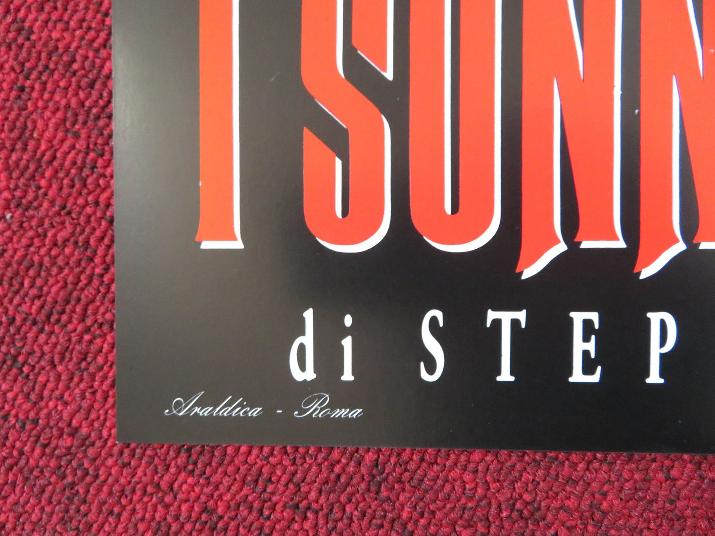 SLEEPWALKERS - F ITALIAN FOTOBUSTA POSTER STEPHEN KING BRIAN KRAUSE 1992 Rendezvous Cinema Movie posters