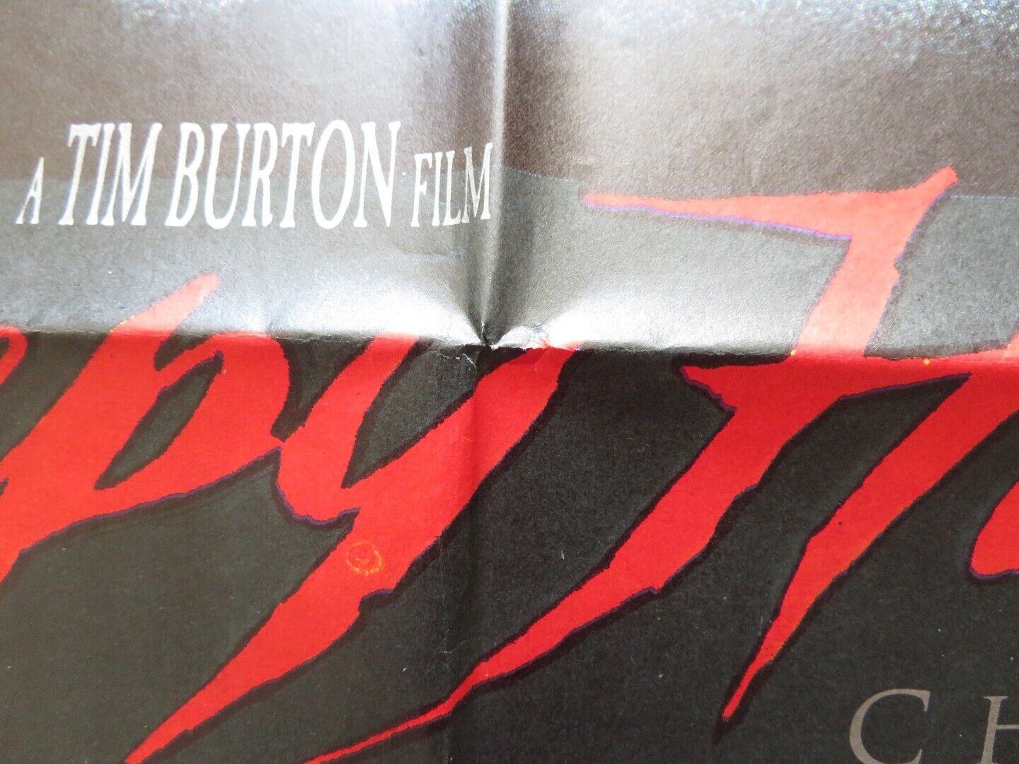 SLEEPY HOLLOW FOLDED TURKISH ONE SHEET POSTER TIM BURTON JOHNNY DEPP 1999 - Rendezvous Cinema