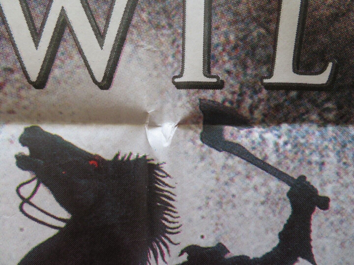 SLEEPY HOLLOW FOLDED TURKISH ONE SHEET POSTER TIM BURTON JOHNNY DEPP 1999 - Rendezvous Cinema