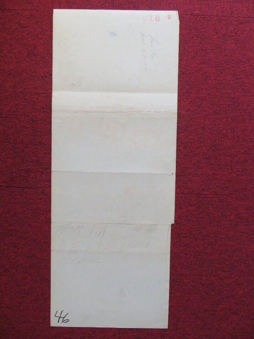 SLIGHTLY FRENCH US INSERT (14"x 36") POSTER DOROTHY LAMOUR DON AMECHE 1948 Movie posters