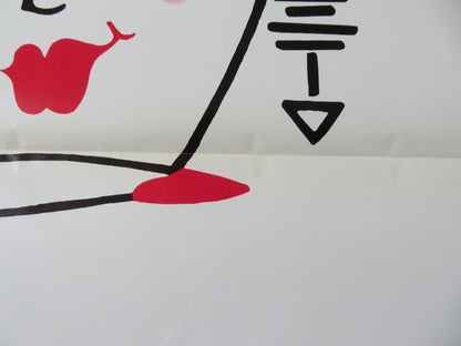 SLIP UP US TRI FOLDED ONE SHEET ROLLED POSTER DARBY LLOYD RAINS J. GILLIS 1975 Rendezvous Cinema Movie posters