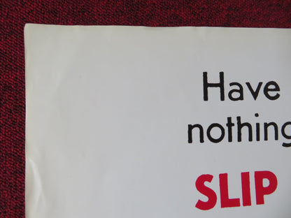 SLIP UP US TRI FOLDED ONE SHEET ROLLED POSTER DARBY LLOYD RAINS J. GILLIS 1975 Rendezvous Cinema Movie posters