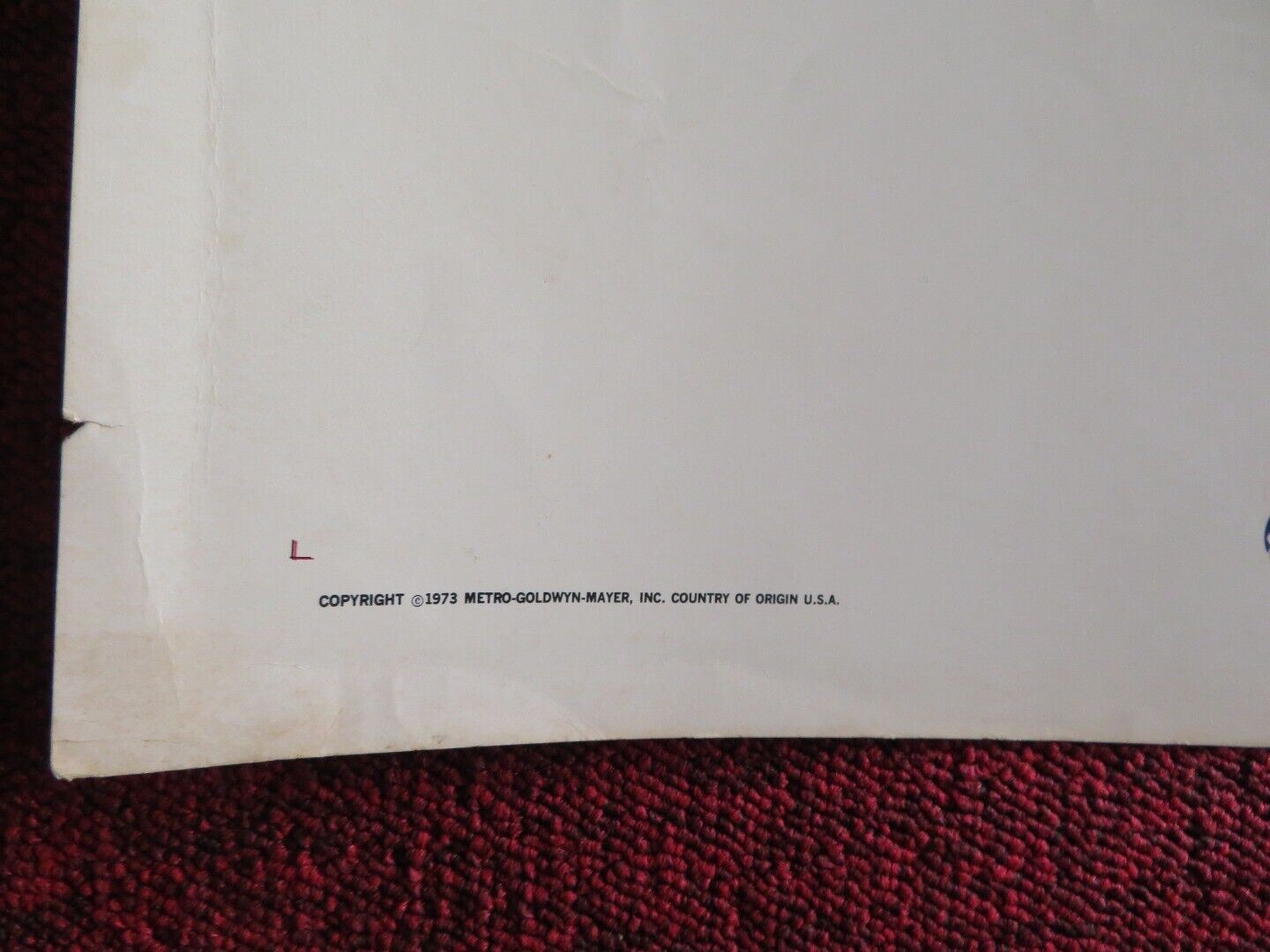 SLITHER US HALF SHEET (22"x 28") POSTER JAMES CAAN PETER BOYLE 1973 Movie posters