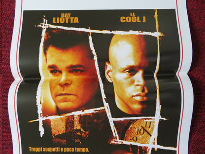 SLOW BURN ITALIAN LOCANDINA (27.5"x13") POSTER RAY LIOTTA LL COOL J 2006 - Rendezvous Cinema