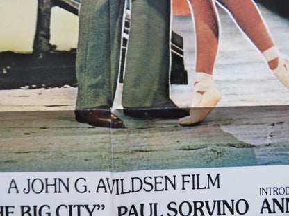 SLOW DANCING IN THE BIG CITY - STYLE B FOLDED US ONE SHEET POSTER P. SORVINO 1978 Rendezvous Cinema Movie posters