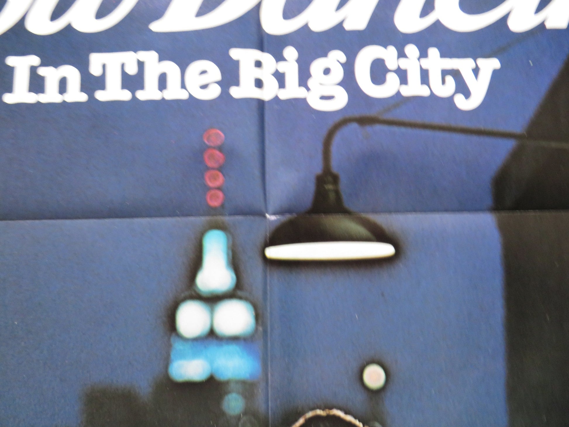 SLOW DANCING IN THE BIG CITY - STYLE B FOLDED US ONE SHEET POSTER P. SORVINO 1978 Rendezvous Cinema Movie posters