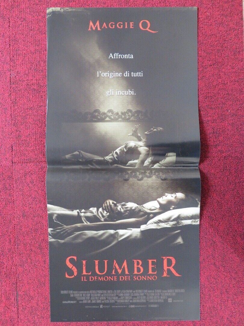 SLUMBER ITALIAN LOCANDINA (26.5"x12.5") POSTER MAGGIE Q WILL KEMP 2017 - Rendezvous Cinema