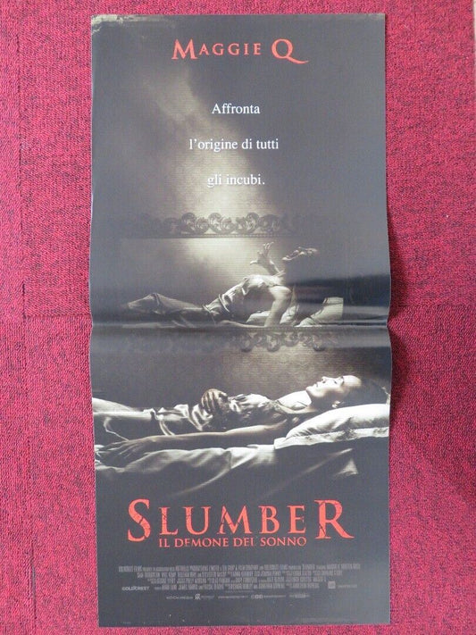 SLUMBER ITALIAN LOCANDINA (26.5"x12.5") POSTER MAGGIE Q WILL KEMP 2017 - Rendezvous Cinema
