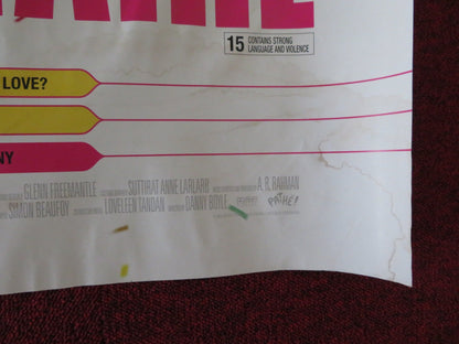 SLUMDOG MILLIONAIRE UK QUAD (30"x 40") ROLLED POSTER DANNY BOYLE DEV PATEL 2008 Rendezvous Cinema Movie posters