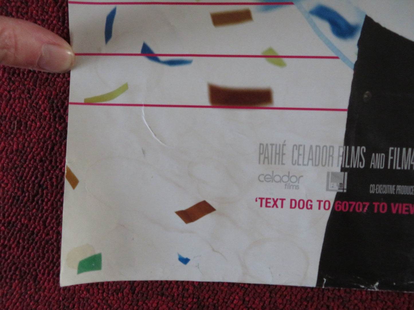 SLUMDOG MILLIONAIRE UK QUAD (30"x 40") ROLLED POSTER DANNY BOYLE DEV PATEL 2008 Rendezvous Cinema Movie posters