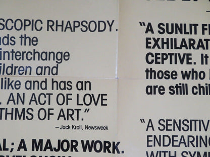 SMALL CHANGE FOLDED US ONE SHEET POSTER FRANCOIS TRUFFAUT 1976 Movie posters