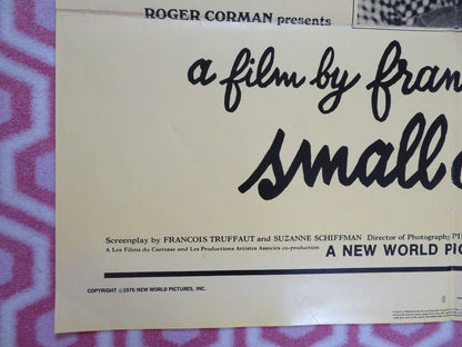 SMALL CHANGE FOLDED US ONE SHEET POSTER FRANCOIS TRUFFAUT 1976 Movie posters