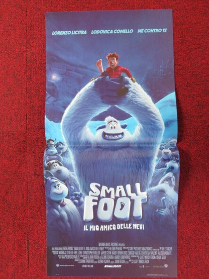 SMALL FOOT ITALIAN LOCANDINA (26.5"x12.5") POSTER LORENZO LICITRA 2008 Movie posters