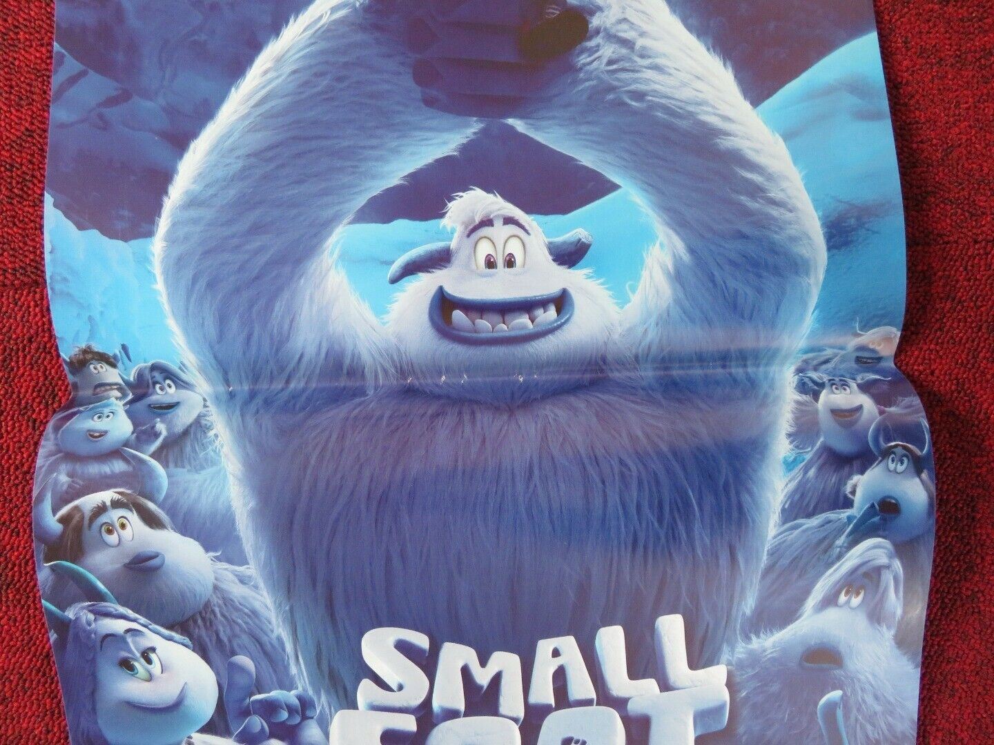 SMALL FOOT ITALIAN LOCANDINA (26.5"x12.5") POSTER LORENZO LICITRA 2008 Movie posters