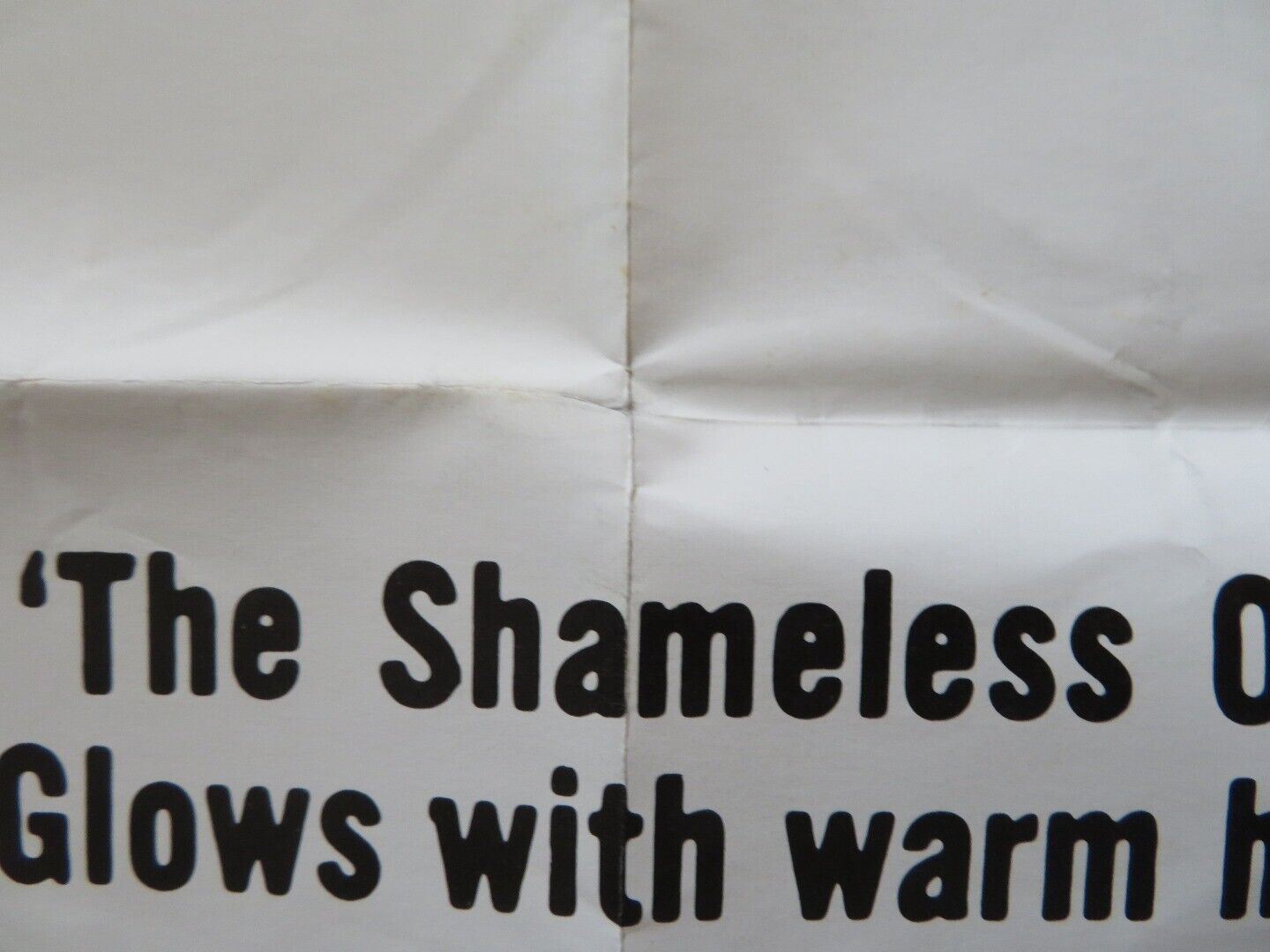 SMAMELESS OLD LADY / LA VIEILLE DAME INDIGNE FOLDED US ONE SHEET POSTER 1966 Movie posters