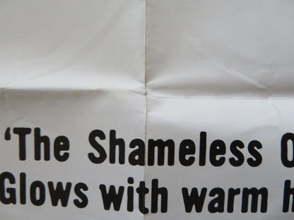 SMAMELESS OLD LADY / LA VIEILLE DAME INDIGNE FOLDED US ONE SHEET POSTER 1966 Movie posters