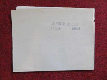 SMAMELESS OLD LADY / LA VIEILLE DAME INDIGNE FOLDED US ONE SHEET POSTER 1966 Movie posters