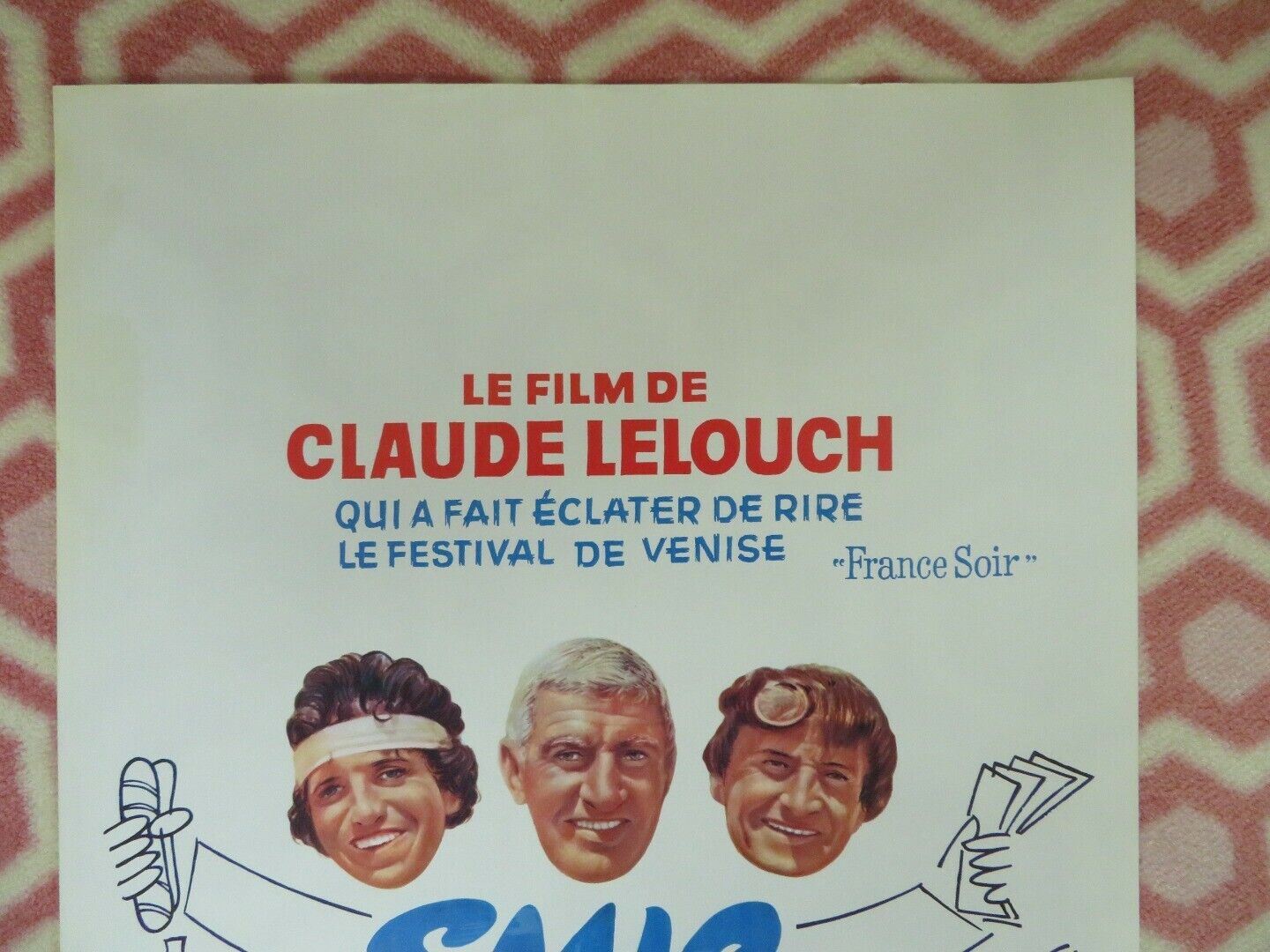 SMIC SMAC SMOC BELGIUM (21.5"x14.5") POSTER CATHERINE ALLEGRET 1971 Movie posters