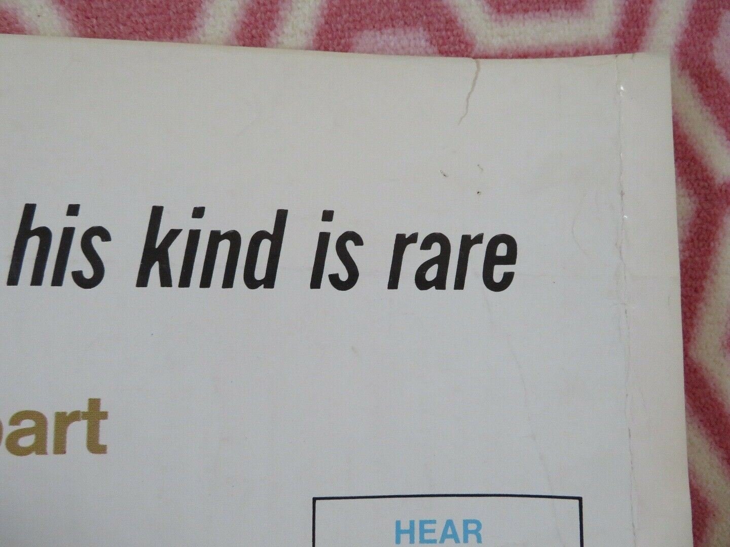 SMITH! US HALF SHEET (22"x 28") POSTER DISNEY GLENN FORD 1969 Movie posters