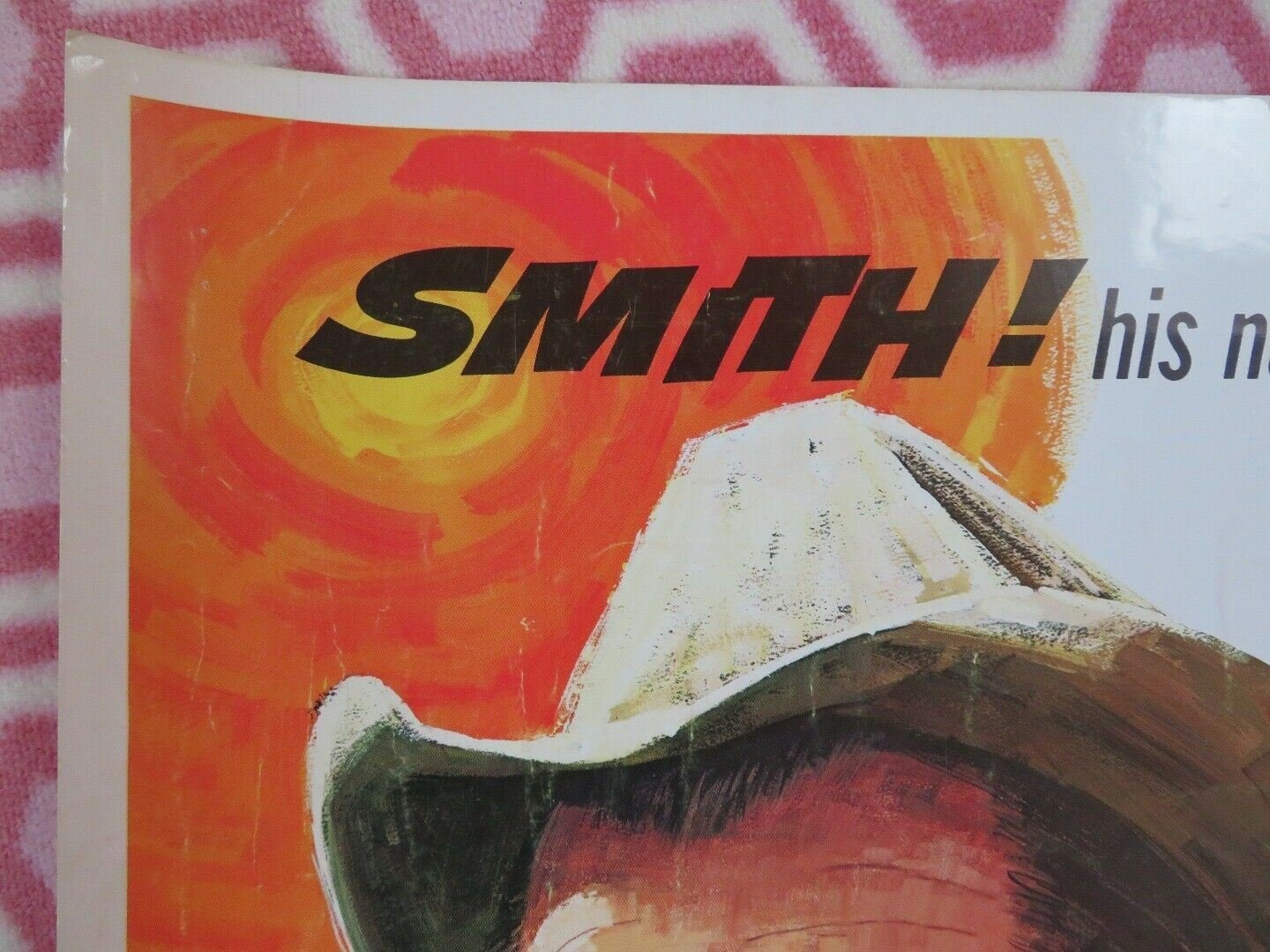 SMITH! US HALF SHEET (22"x 28") POSTER DISNEY GLENN FORD 1969 Movie posters