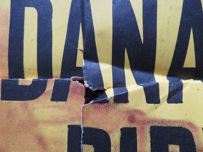 SMOKE SIGNAL FOLDED US ONE SHEET POSTER DANA ANDREWS PIPER LAURIE 1955 Movie posters