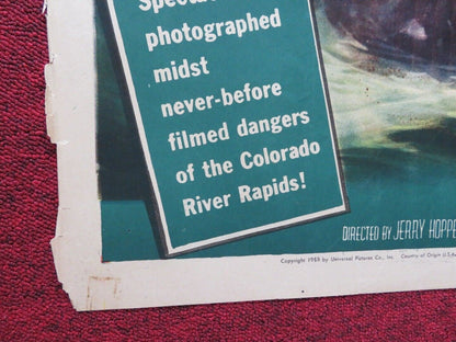 SMOKE SIGNAL FOLDED US ONE SHEET POSTER DANA ANDREWS PIPER LAURIE 1955 Movie posters