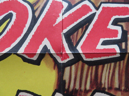 SMOKE SIGNAL FOLDED US ONE SHEET POSTER DANA ANDREWS PIPER LAURIE 1955 Movie posters