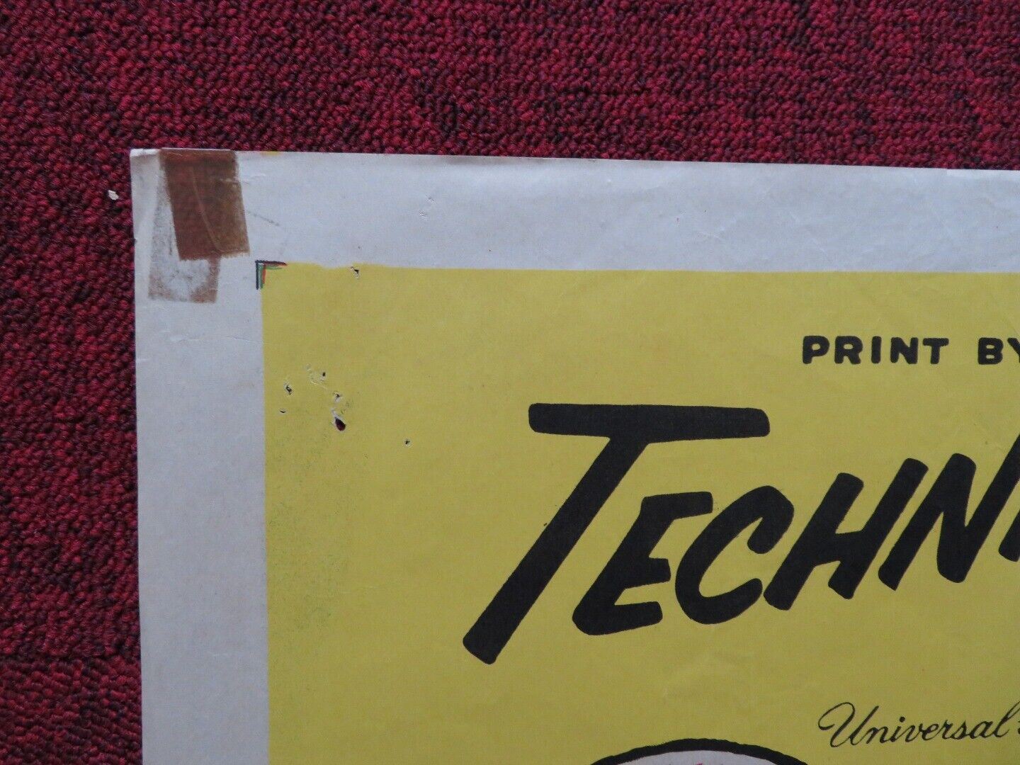 SMOKE SIGNAL FOLDED US ONE SHEET POSTER DANA ANDREWS PIPER LAURIE 1955 Movie posters