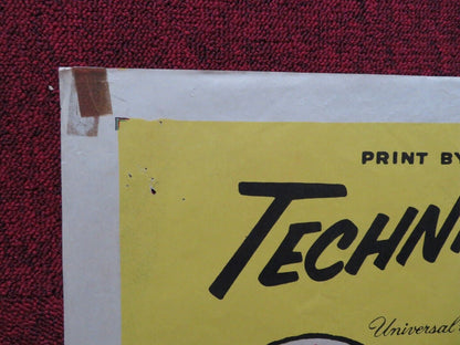 SMOKE SIGNAL FOLDED US ONE SHEET POSTER DANA ANDREWS PIPER LAURIE 1955 Movie posters