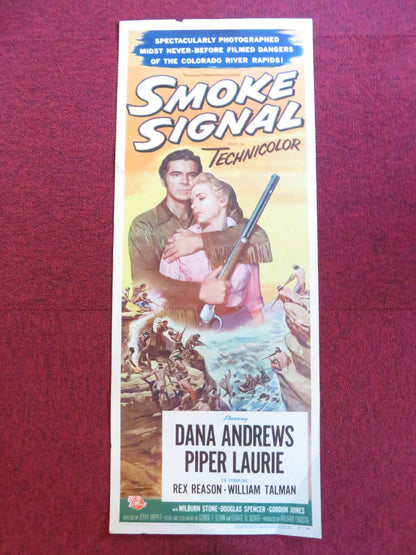 SMOKE SIGNAL US INSERT (14"x 36") POSTER DANA ANDREWS PIPER LAURIE 1955 Rendezvous Cinema Movie posters