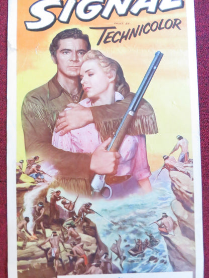 SMOKE SIGNAL US INSERT (14"x 36") POSTER DANA ANDREWS PIPER LAURIE 1955 Rendezvous Cinema Movie posters