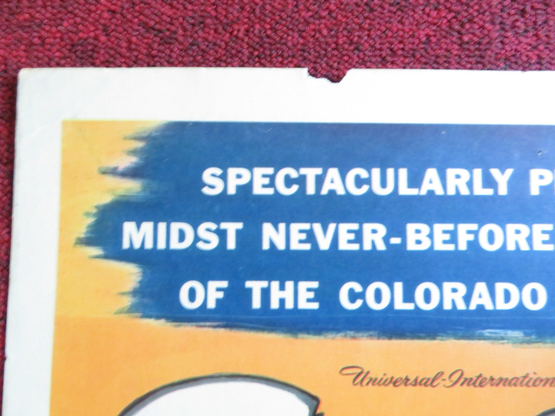 SMOKE SIGNAL US INSERT (14"x 36") POSTER DANA ANDREWS PIPER LAURIE 1955 Rendezvous Cinema Movie posters