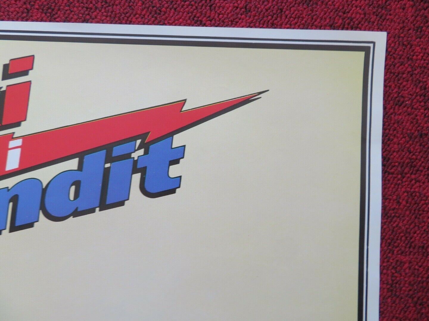 SMOKEY AND THE BANDIT YUGOSLAVIAN (19.5"x 27") POSTER BURT REYNOLDS 1977 Movie posters