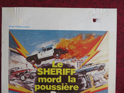 SMOKEY BITES THE DUST BELGIUM POSTER JIMMY MCNICOL JANET JULIAN 1981 - Rendezvous Cinema