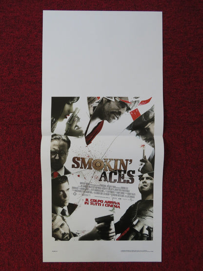SMOKIN'S ACES ITALIAN LOCANDINA POSTER RYAN REYNOLDS RAY LIOTTA 2006 Rendezvous Cinema Movie posters