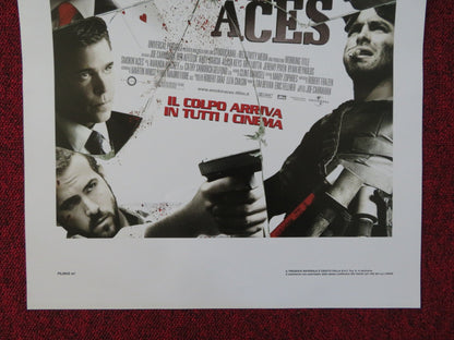 SMOKIN'S ACES ITALIAN LOCANDINA POSTER RYAN REYNOLDS RAY LIOTTA 2006 Rendezvous Cinema Movie posters