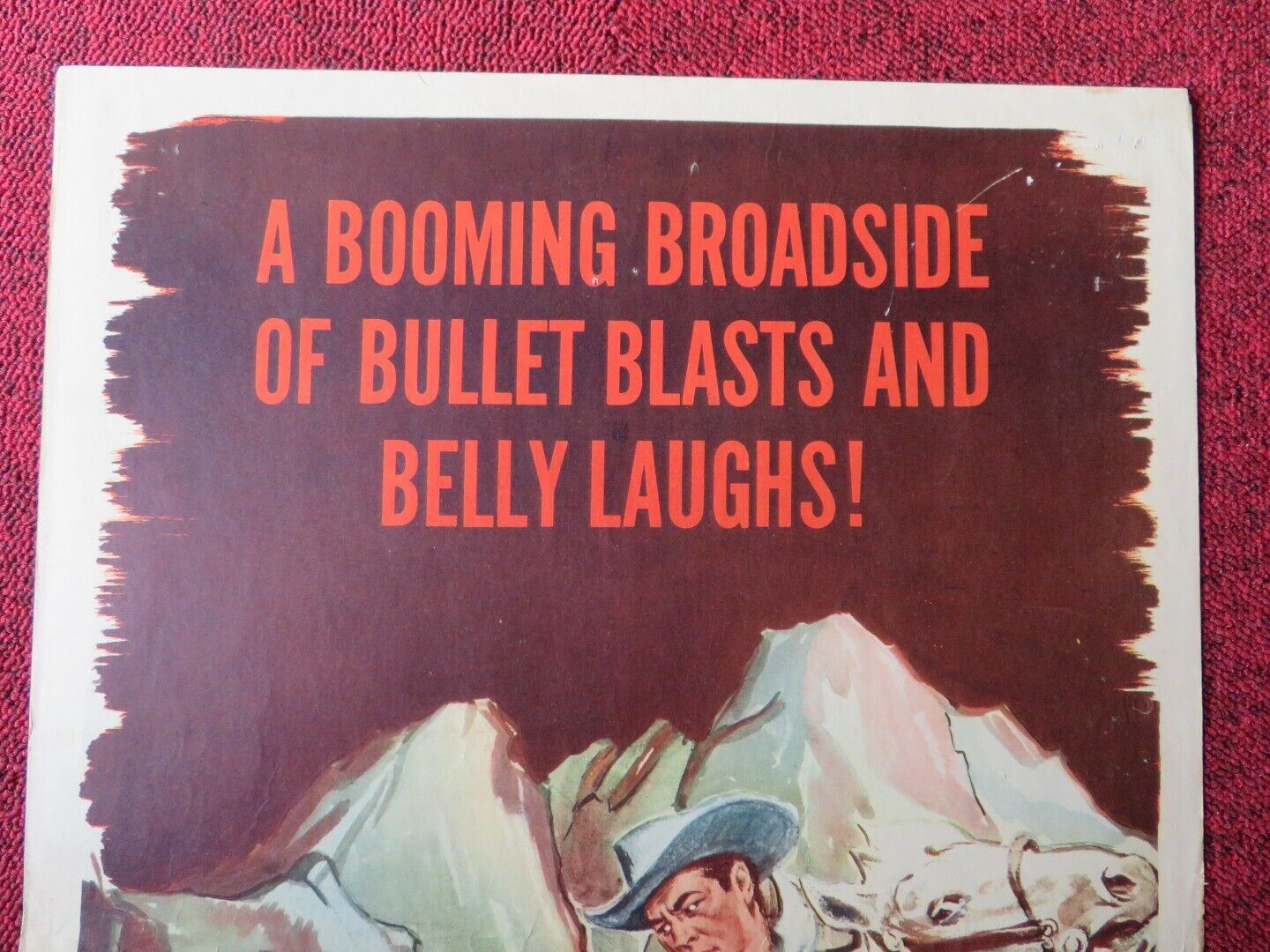 SMOKY CANYON US INSERT (14"x 36") POSTER CHARLES STARRETT SMILEY BURNETTE 1951 - Rendezvous Cinema