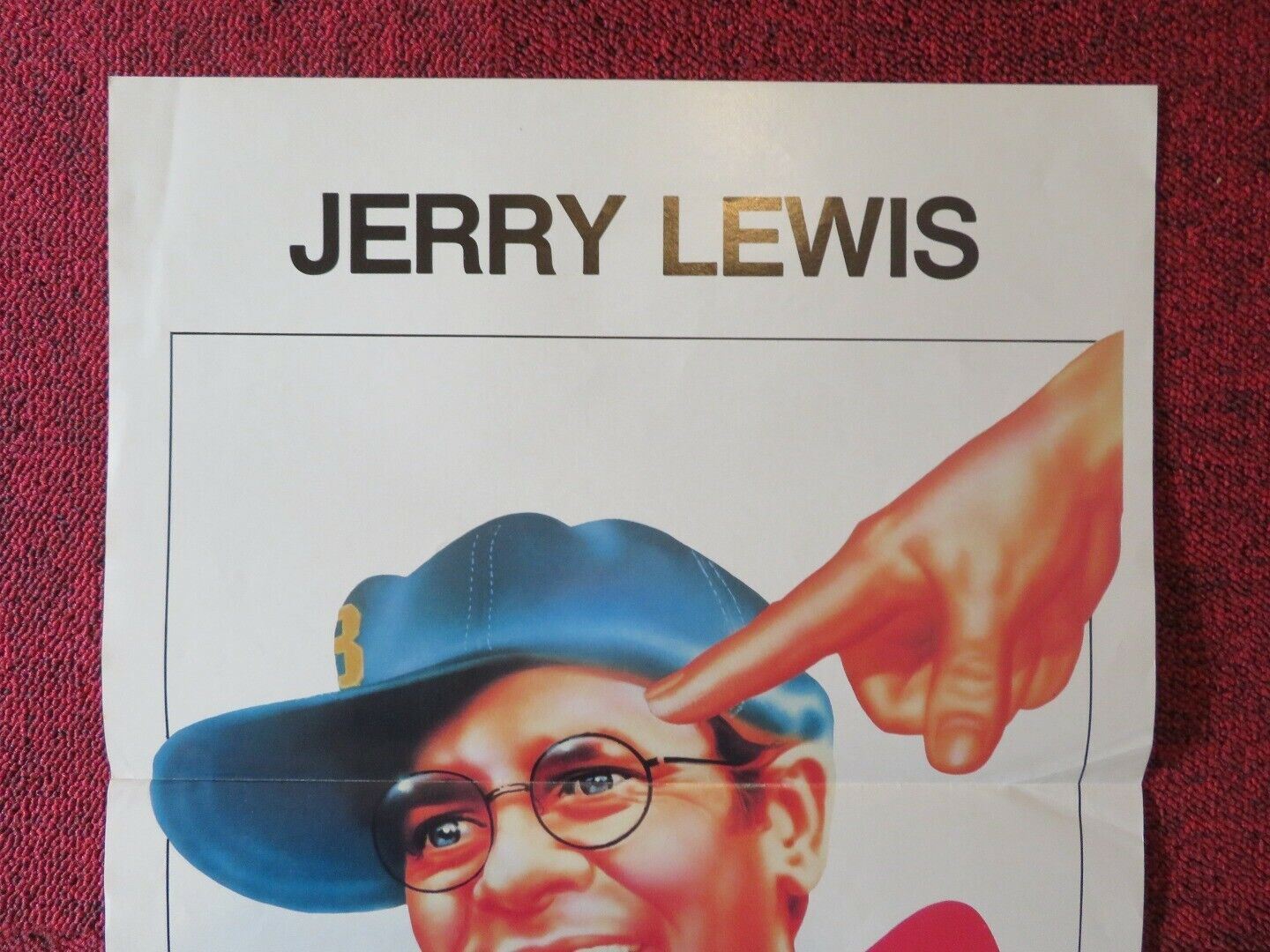 SMORGASBOARD / CRACKING UP FOLDED AUSTRALIAN DAYBILL POSTER Jerry Lewis 1983 Movie posters