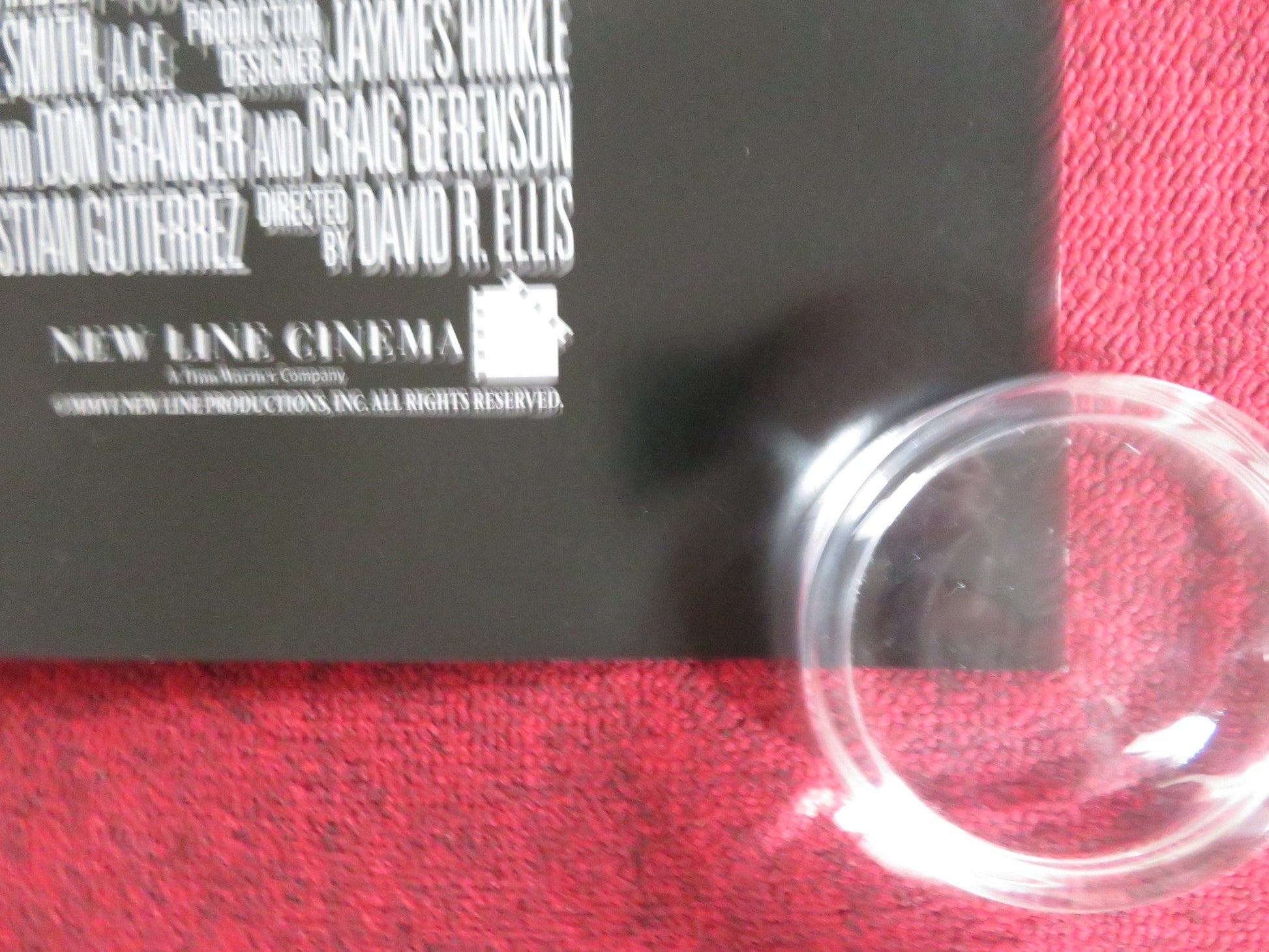 SNAKES ON A PLANE US ONE SHEET ROLLED POSTER SAMUEL L. JACKSON J. MARGULIES 2006 Rendezvous Cinema Movie posters