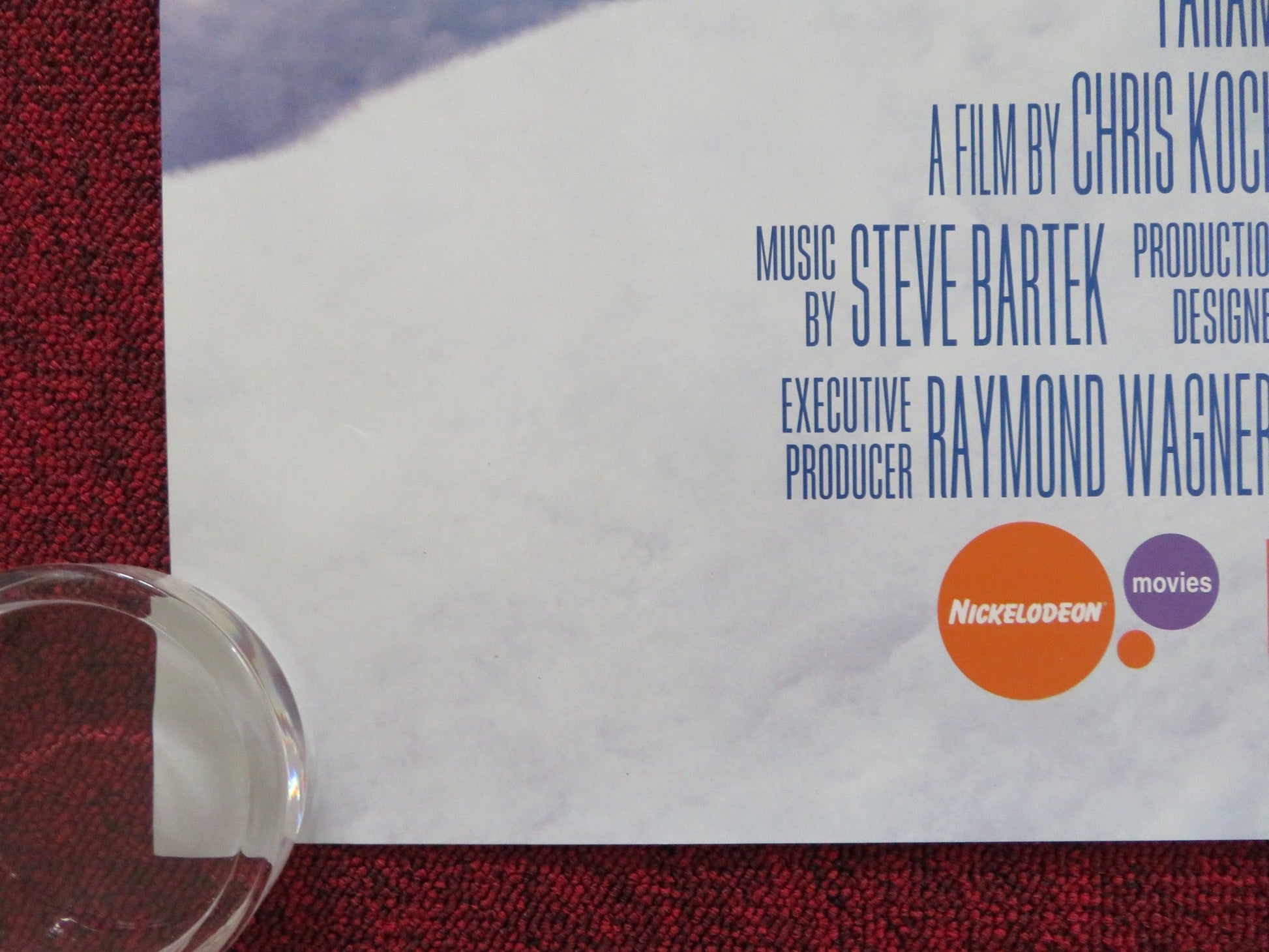 SNOW DAY UK QUAD (30"x 40") ROLLED POSTER CHRIS ELLIOTT MARK WEBBER 2000 Rendezvous Cinema Movie posters