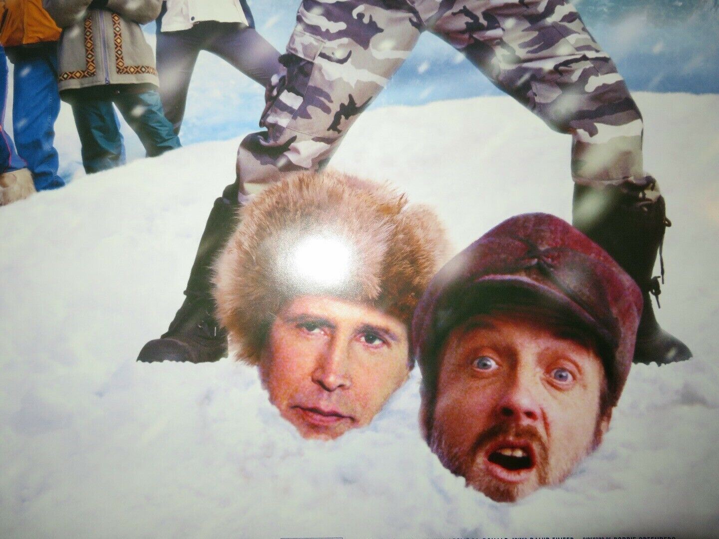 SNOW DAY US ONE SHEET ROLLED POSTER CHEVY CHASE CHRIS ELLIOTT 2000 Movie posters