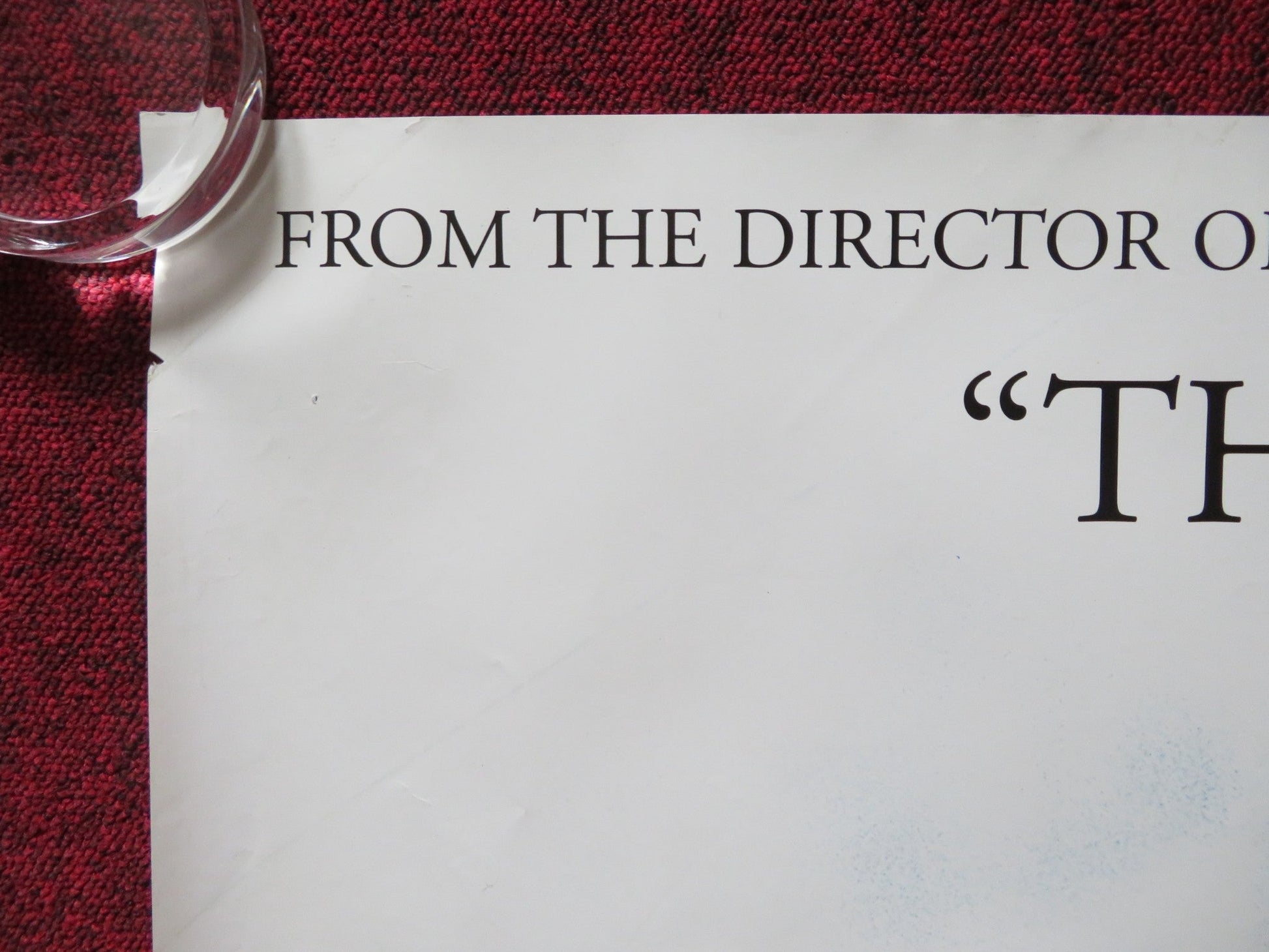 SNOW FALLING ON CEDARS UK QUAD (30"x 40") ROLLED POSTER ETHAN HAWKE 1999 Rendezvous Cinema Movie posters