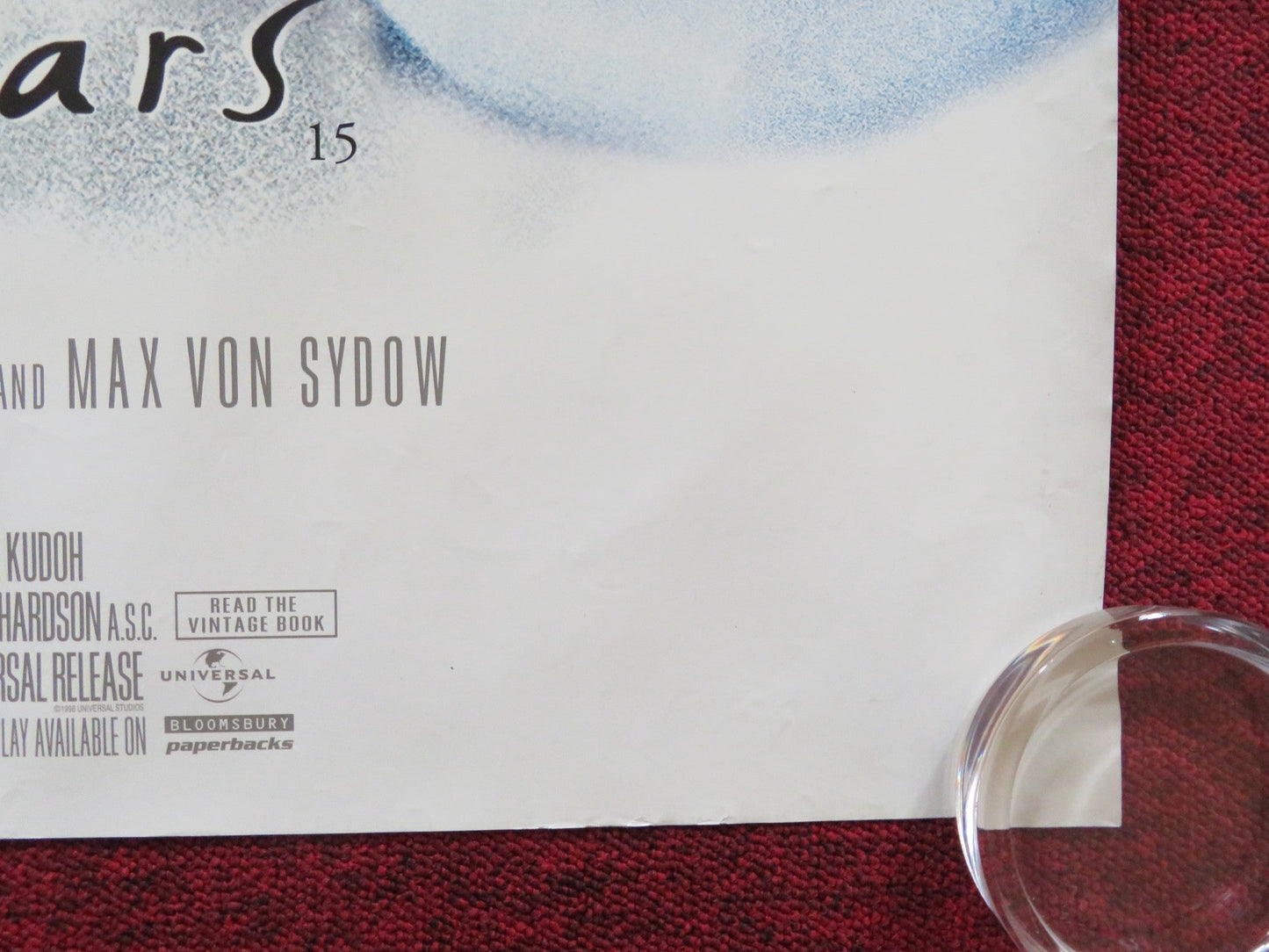 SNOW FALLING ON CEDARS UK QUAD (30"x 40") ROLLED POSTER ETHAN HAWKE 1999 Rendezvous Cinema Movie posters